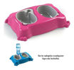 Imagen de Bebedero comedero New Practic small azul