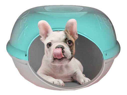 Imagen de Casa para Perro y Gato Azul Tifany s/alm.