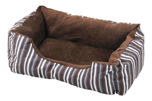 Imagen de Cama cuadrada marron