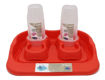 Imagen de Kit Bebed. y Comed. Flex GOURMET 650ML C/Bandeja - Rojo