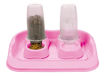 Imagen de Kit Bebed. y Comed. Flex GOURMET 650ML C/Bandeja - Rosado