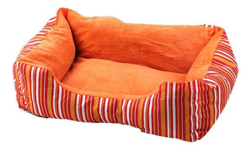 Imagen de Cama cuadrada naranja