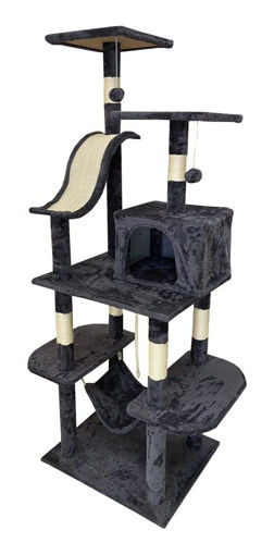 Imagen de Rascador 60x50x170 cama+rampa