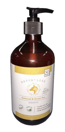 Imagen de Shampoo Natural Luxe avena y te verde 500ml