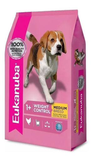 Imagen de Eukanuba weight control medium breed 3kg