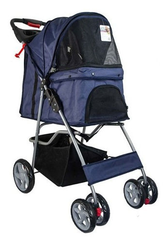 Imagen de Carro para mascota 68*46*100cm azul