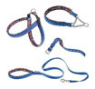 Imagen de Collar azul y animalitos 27-35cm x 15mm
