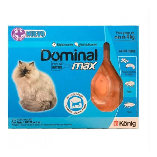 Imagen de Dominal Max gatos mas de 4kg