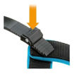 Imagen de Arnes celeste fluo 42-50cm