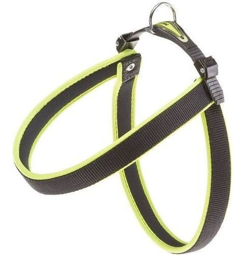 Imagen de Arnes verde fluo 77-85cm
