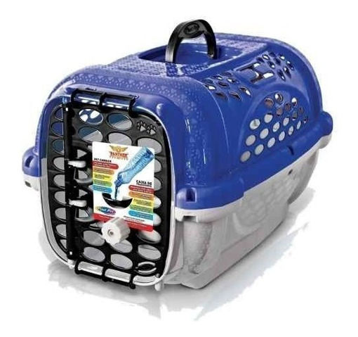 Imagen de Transportadora Panther 4 azul 59*43*38cm