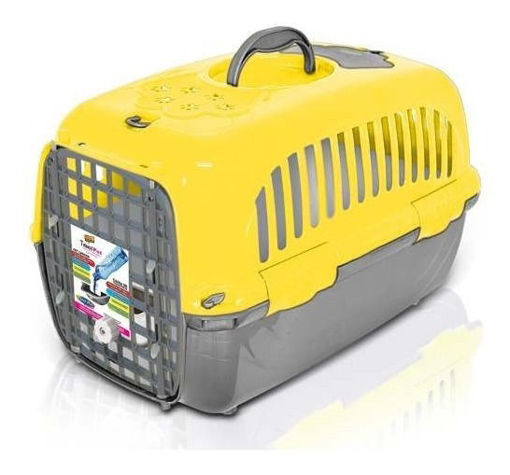 Imagen de Transportadora Travel Pet 1 amarilla