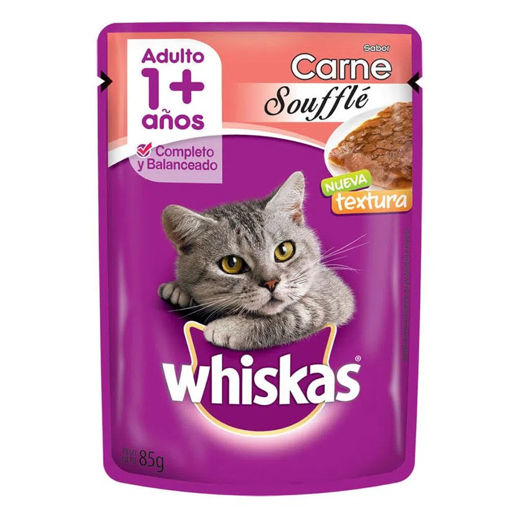 Imagen de Whiskas Carne Souffle sobres 85gr