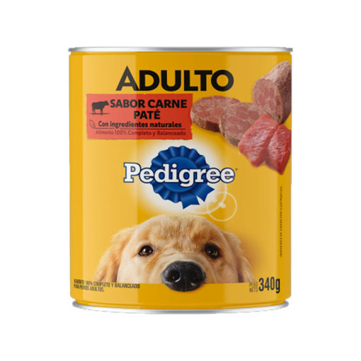Imagen de Pedigree adulto carne lata 340 grs