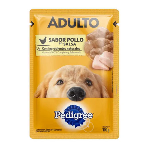Imagen de Pedigree adulto pollo sobres 100grs