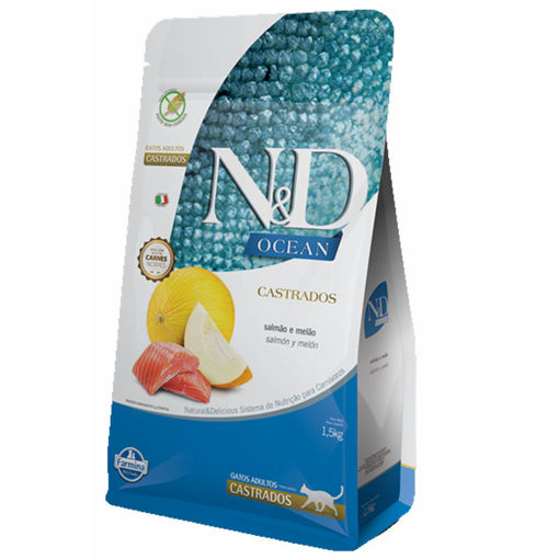 Imagen de N&D OCEAN FELINE SALMON AD CAST 1,5KG