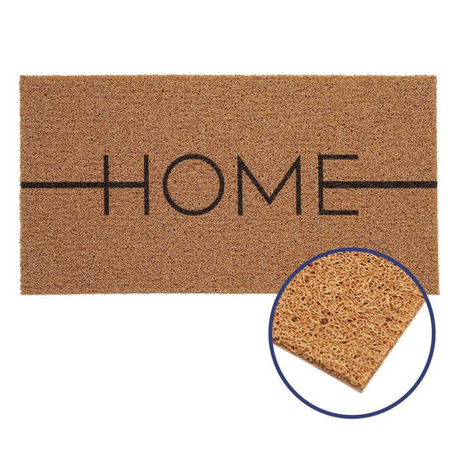 Imagen de Felpudo diseño beige HOME 75x40cm