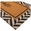 Imagen de Felpudo HOME con diseño zig zag 75x40cm