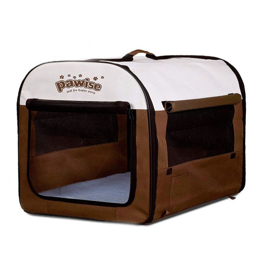 Imagen de Caja transportadora plegable Pawise 79x56x61cm