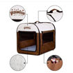 Imagen de Caja transportadora plegable Pawise 79x56x61cm