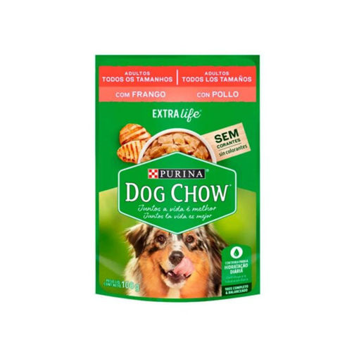 Imagen de Dog Chow Adt todas las razas pollo sobre 100g