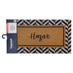 Imagen de Felpudo HOME con diseño zig zag 75x40cm