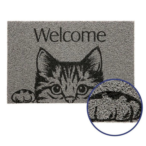Imagen de Felpudo Welcome Cat 60x40cm