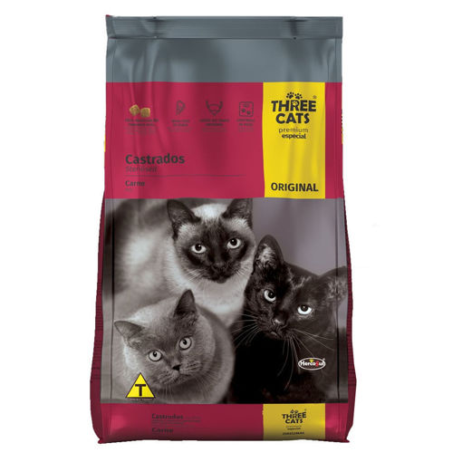Imagen de Three Cats Familia original gatos castrados 15k