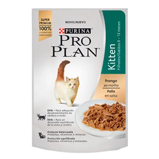 Imagen de Pro Plan Kitten pollo salsa 85grs
