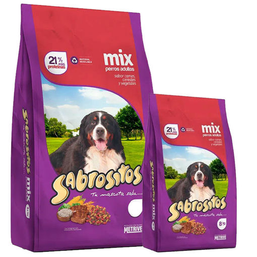Imagen de Sabrositos Adultos Mix 30kg (22+8kg)