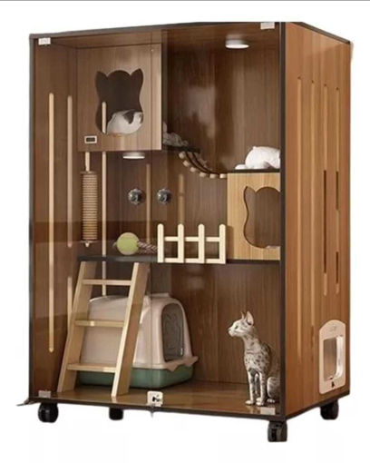 Imagen de Apartamento para gatos 60x90x120cm