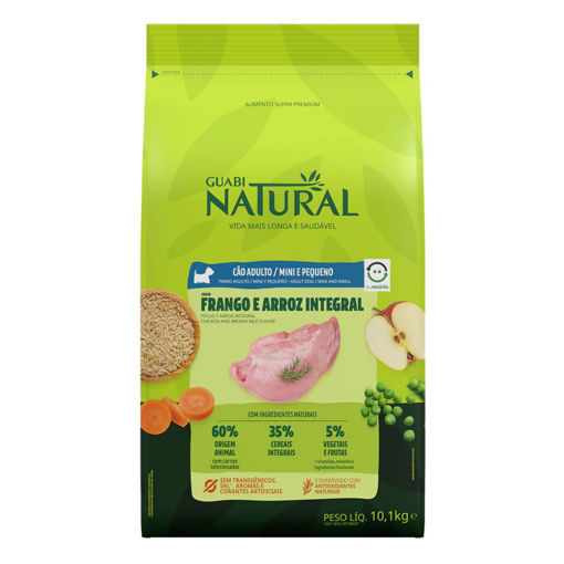 Imagen de GUABI NAT PERRO AD MINI POLLO Y ARROZ INT 1KG