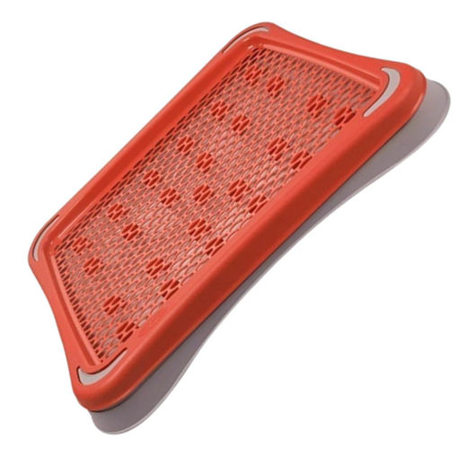 Imagen de Baño para perros Pipi Tapete Rojo