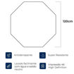Imagen de Protector de piso Gamer Pro 120x120cm