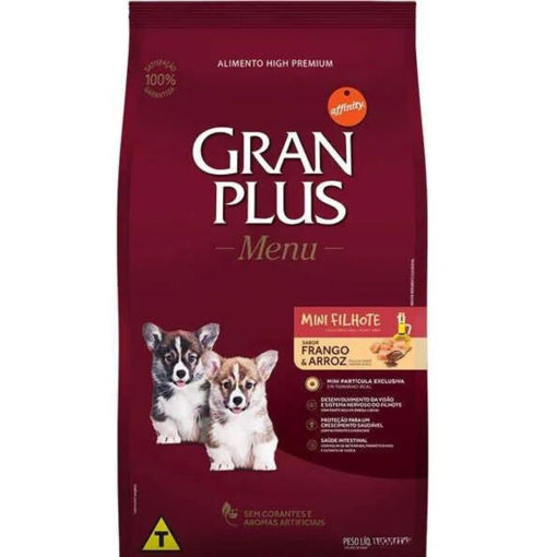 Imagen de GRAN PLUS CACH MINI 3KG POLLO Y ARROZ