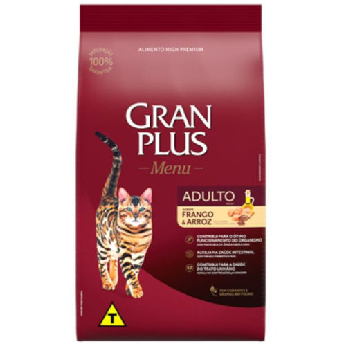 Imagen de GRAN PLUS GATO AD 1KG POLLO Y ARROZ