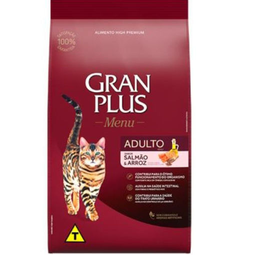Imagen de GRAN PLUS GATO AD 3KG SALMON Y ARROZ