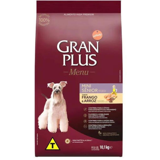 Imagen de GRAN PLUS SENIOR MINI 3KG POLLO Y ARROZ