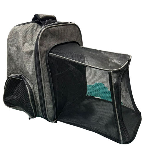 Imagen de FOFOS - Bolso mochila extensible gris
