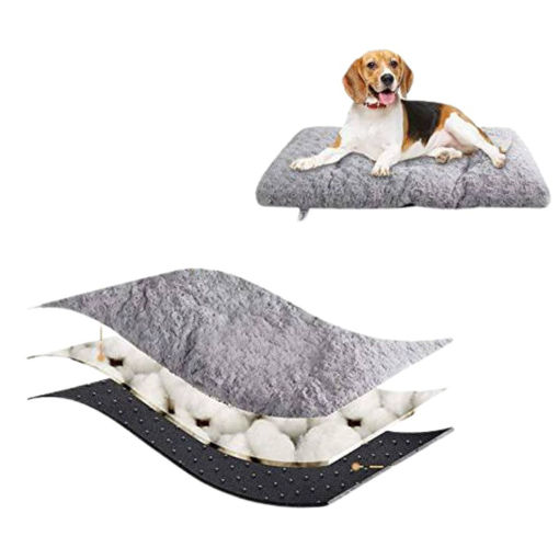 Imagen de Cama rectangular con memoria gris M