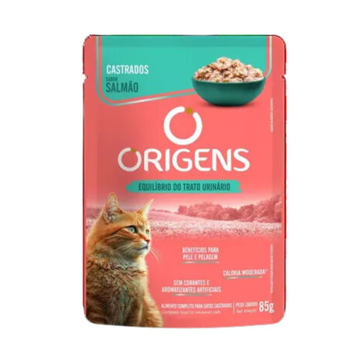 Imagen de Origens gato adulto castrado salmon 85gr