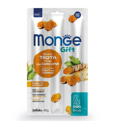 Imagen de Monge Stick Mobility Trucha y Cúrcuma 45gr