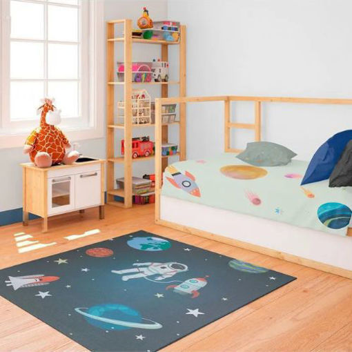 Imagen de Alfombra Comfort Kids Astronauta 120x100cm