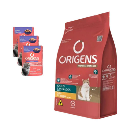 Imagen de Origens Gato Castrado Pollo 10kg