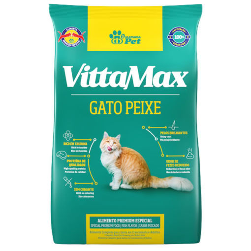 Imagen de VITTAMAX GATO PEIXE 10.1KG