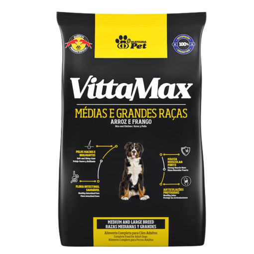 Imagen de VITTAMAX RAZAS MEDIANAS Y GRANDES 25KG