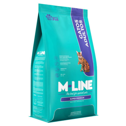 Imagen de M-LINE GATOS ADULTOS 1KG