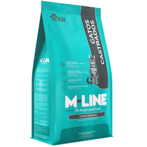 Imagen de M-LINE GATOS CASTRADOS 10KG