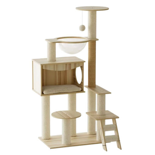Imagen de Rascador madera 40x60x124cm