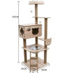 Imagen de Rascador madera 50X50X165CM